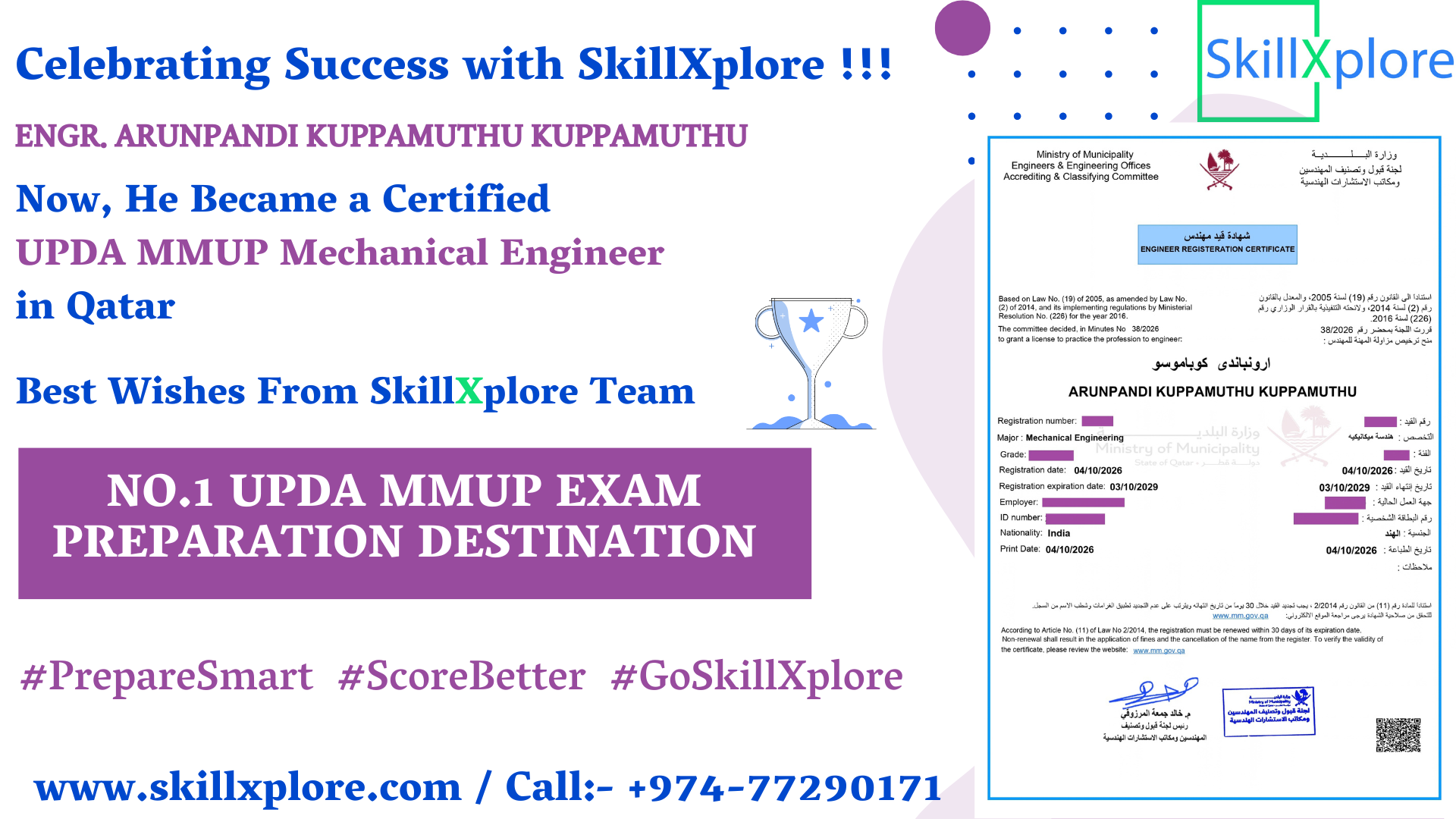 Online MMUP Courses in Qatar